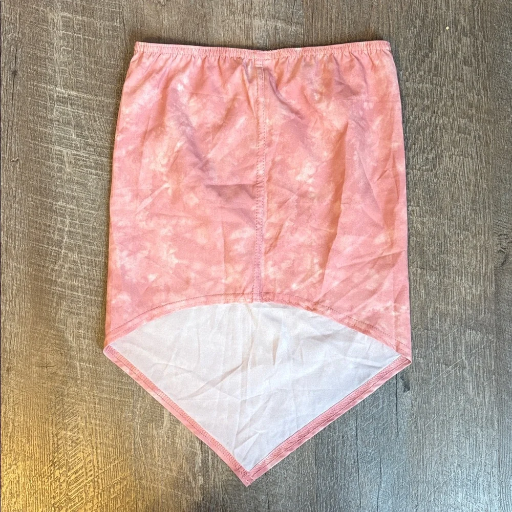 Athleta Made to Move Gaiter Face Covering size M/L Pink Tie Dye